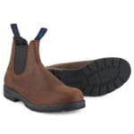 Blundstone 1477 Antique Brown Thermal Leather Chelsea Ankle Boots Retro Vintage - Knighthood Store