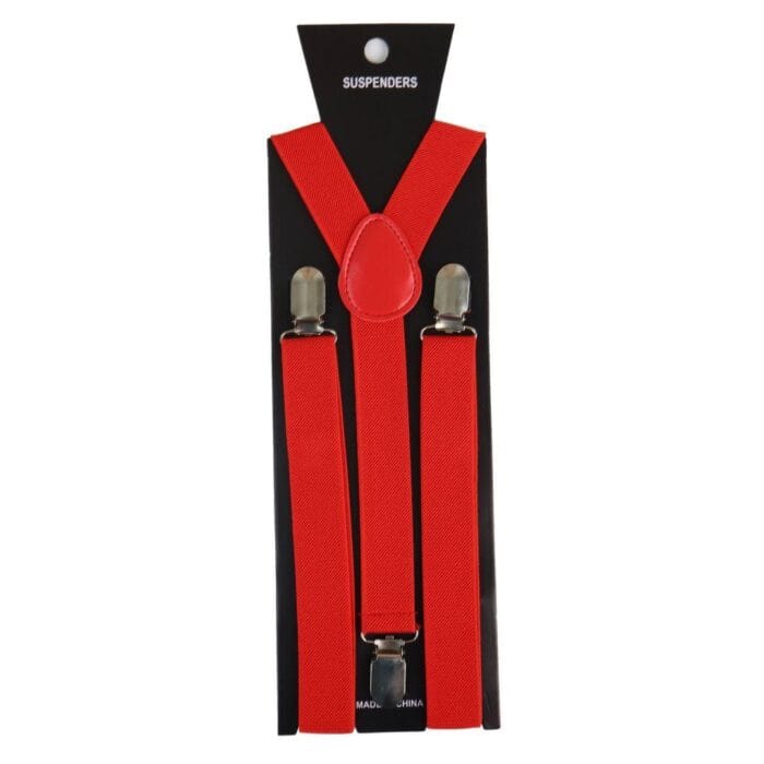 Mens Classic Retro Trouser Braces Suspenders 1920s Gatsby Peaky Blinders Colours - Knighthood Store