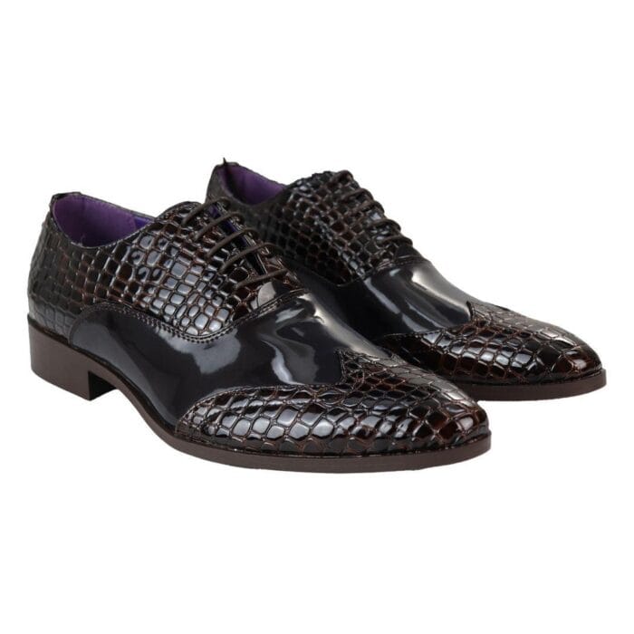 Mens Slip On Patent Shiny Tassle Driving Loafers Shoes Leather Smart Casual - Knighthood Store