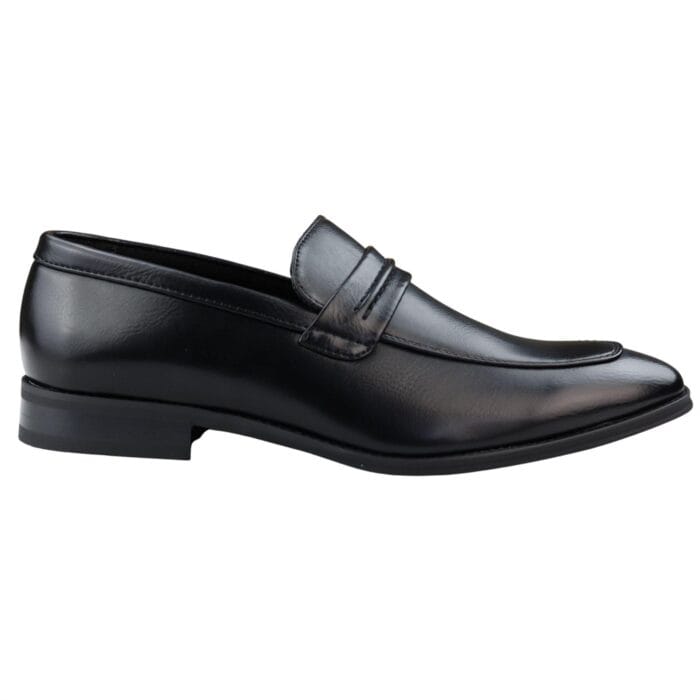 Men's Moccasin Loafers Shoes Leather Lined Slip On Smart Formal Shoe Black Brown - Knighthood Store
