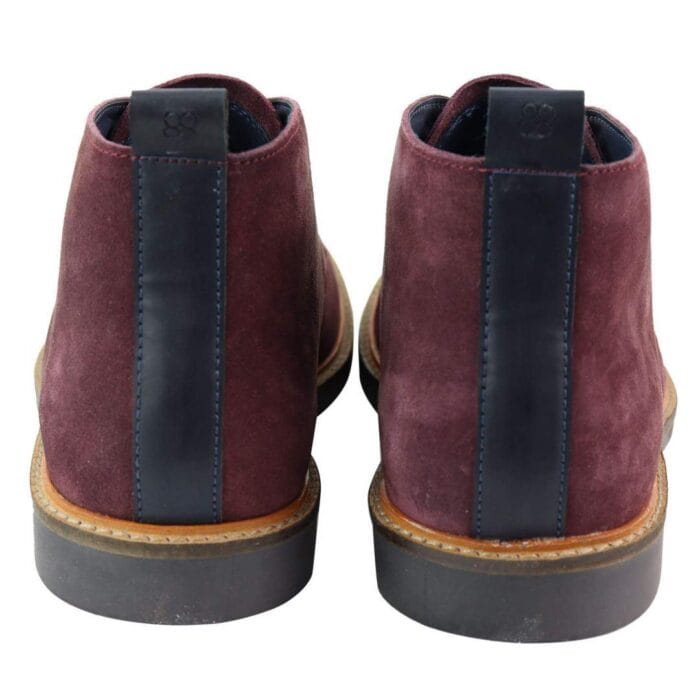 Mens Real Suede Italian Slip On Ankle Boots Smart Casual Desert Chelsea Dealer - Knighthood Store