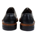 Mens Brogue Oxford Shoes Tan Brown Black Laced Leather Goodyear Welted - Knighthood Store