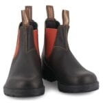 Blundstone 1918 Brown Terracotta Leather Chelsea Boots Slip On Classic Vintage - Knighthood Store