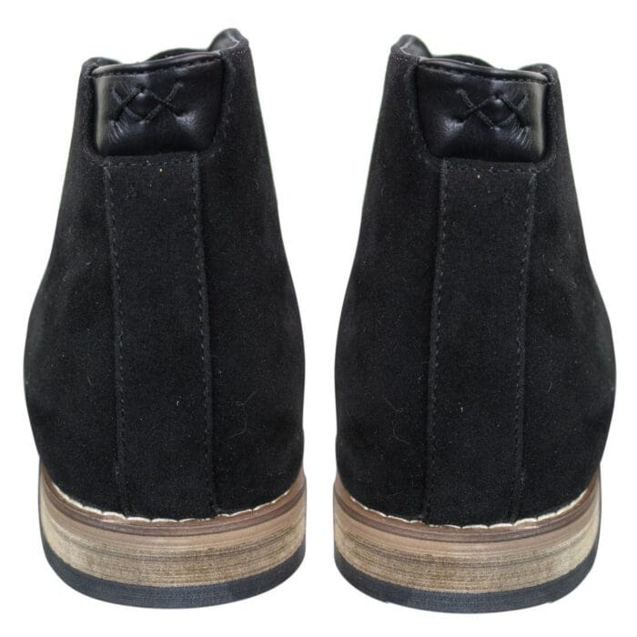 Mens Suede Ankle Boots Chelsea Laced Real Leather Lined Italian Design Smart Casual - Knighthood Store