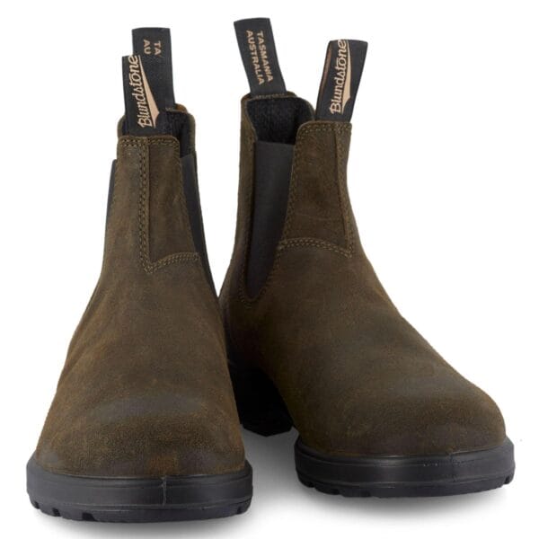 Blundstone 1615 Dark Olive Suede Leather Chelsea Boot - Knighthood Store