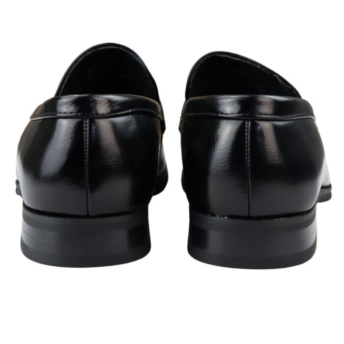 Men's Moccasin Loafers Shoes Leather Lined Slip On Smart Formal Shoe Black Brown - Knighthood Store