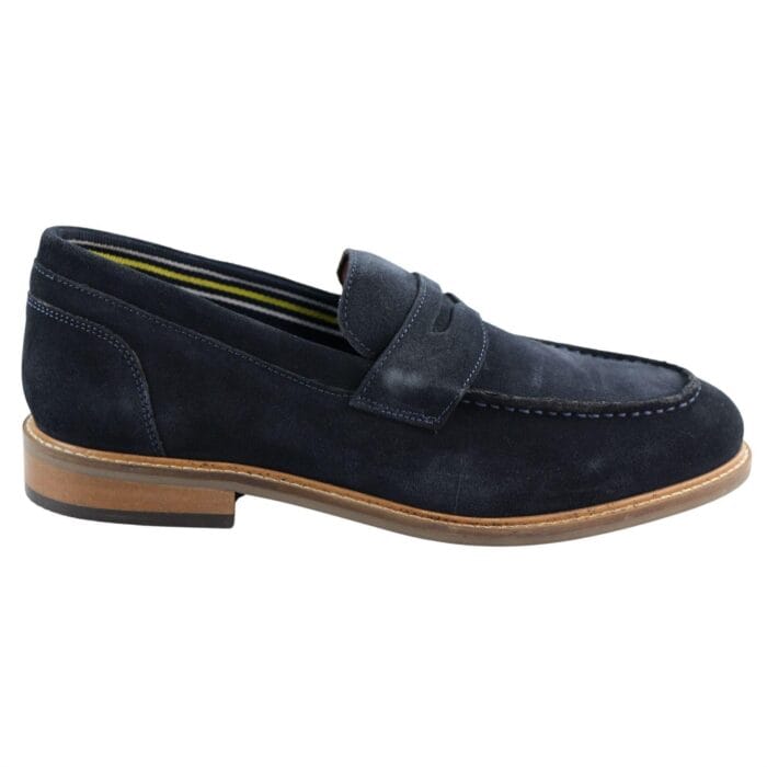 Mens Real Full Suede Slip On Loafers Boat Shoes Smart Casual Classic Comfort Fit - Knighthood Store