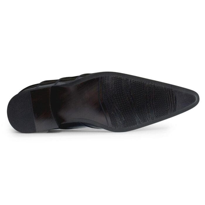 Mens Metal Toe Pointed Shoes Suede Leather Patent Laced Cowboy Italian Dancing - Knighthood Store