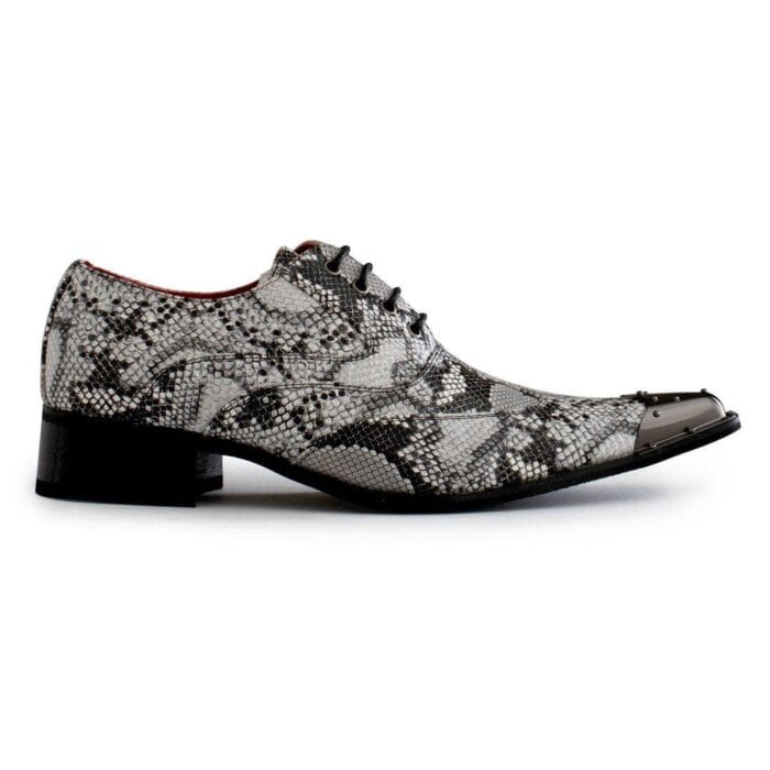 Mens Metal Toe Pointed Shoes Suede Leather Patent Laced Cowboy Italian Dancing - Knighthood Store