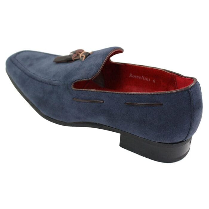 Mens Suede Loafers Driving Shoes Slip On Tassle Design Leather Smart Casual - Knighthood Store
