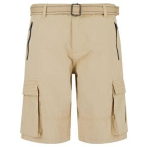 Mens Chino Shorts Belt Smart Casual Cotton Summer Holiday Beach Cargo Combat - Knighthood Store