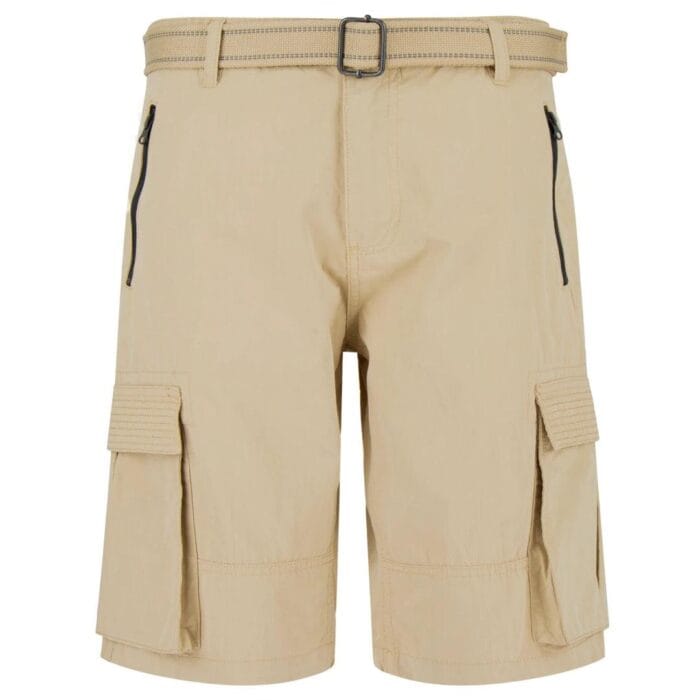 Mens Chino Shorts Belt Smart Casual Cotton Summer Holiday Beach Cargo Combat - Knighthood Store