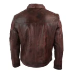 Aviatrix Mens Genuine Real Leather Black Biker Jacket Retro Vintage Tailored Fit - Image 13
