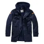 Brandit Field Parka BW 3163 Military Germany Army Combat Coat Fur Lined Winter - Image 5