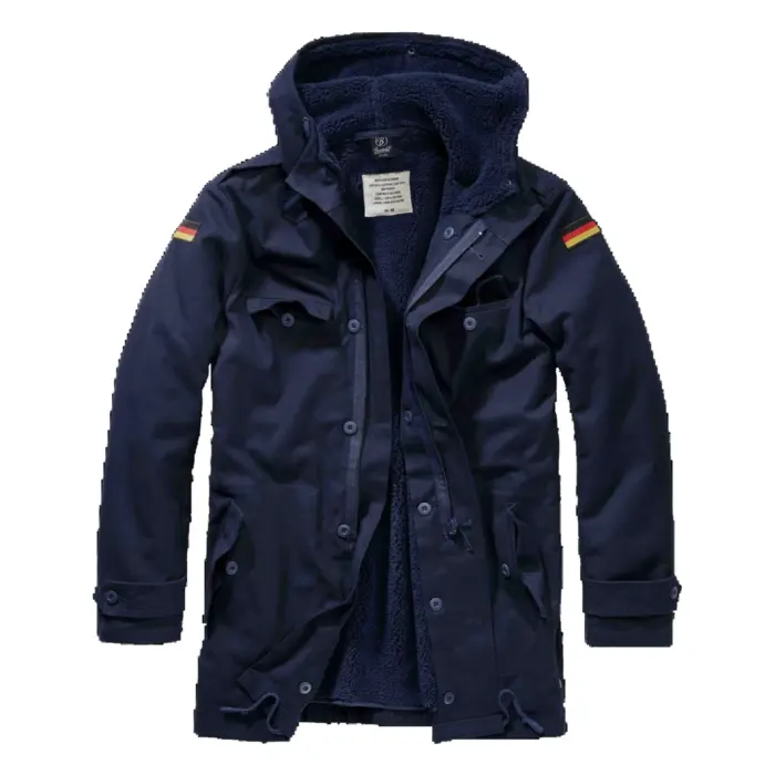 Brandit Field Parka BW 3163 Military Germany Army Combat Coat Fur Lined Winter - Image 5