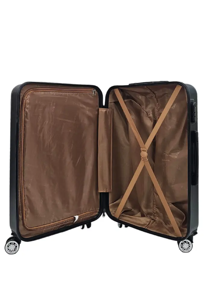 Hard Case Shell Pattern Suitcase Carry On Cabin Check In Small Medium Large Combination Lock 3 Set - Image 25
