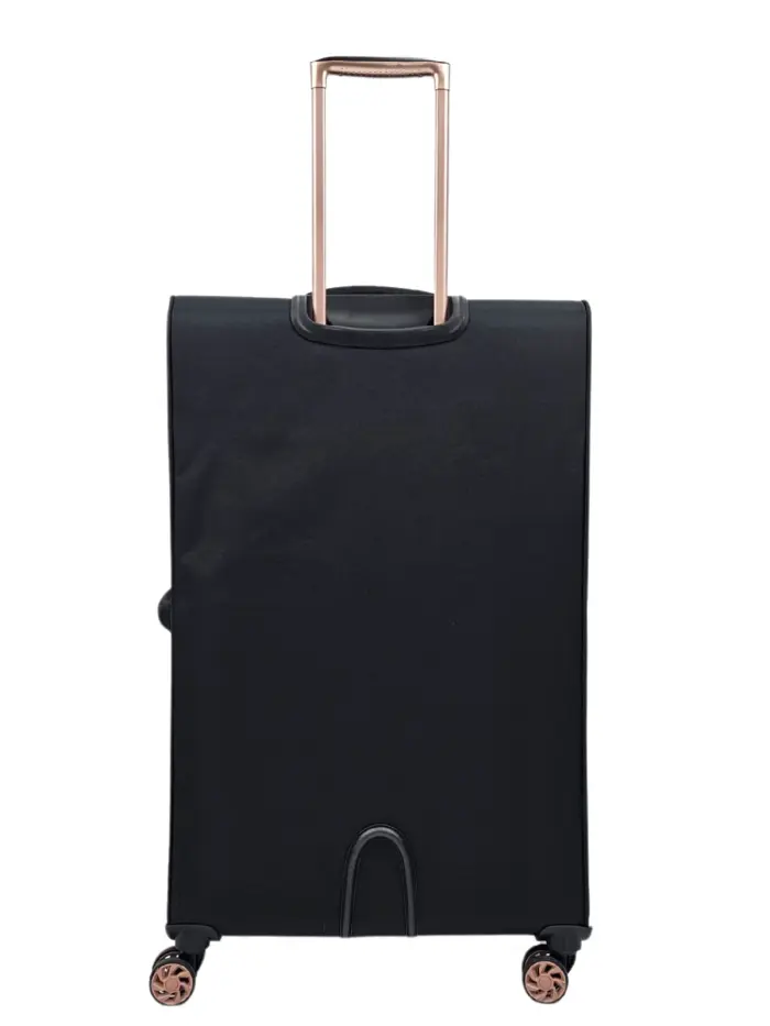 Suitcase Travel Bag Carry On Hand Cabin Check in Soft Case Luggage Trolley Set - Image 39