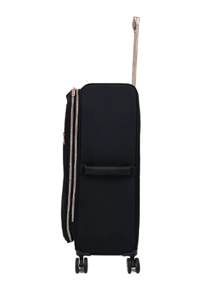 Suitcase Travel Bag Carry On Hand Cabin Check in Soft Case Luggage Trolley Set - Image 22