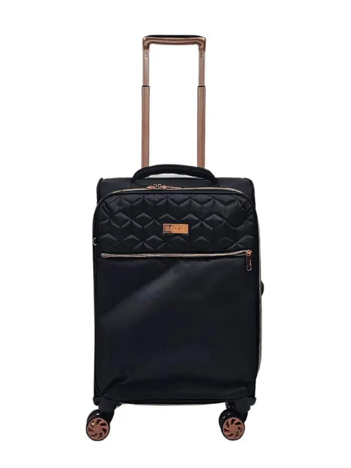 Suitcase Travel Bag Carry On Hand Cabin Check in Soft Case Luggage Trolley Set - Image 1