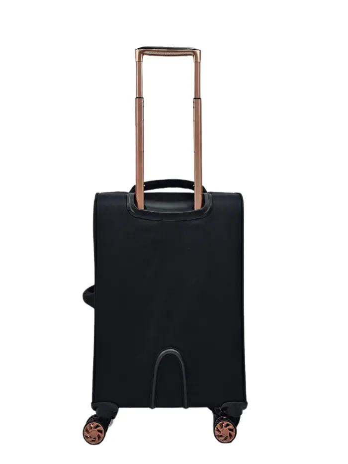 Suitcase Travel Bag Carry On Hand Cabin Check in Soft Case Luggage Trolley Set - Image 3