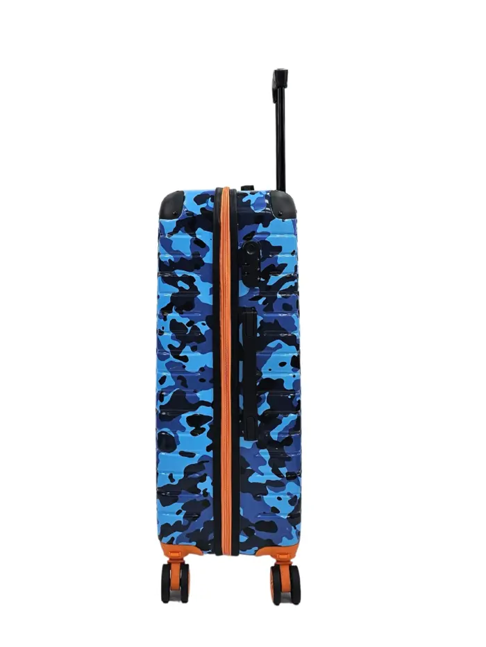 Camo Print Hard Case Shell Suitcase Carry On Cabin Check In Combination Lock - Image 19