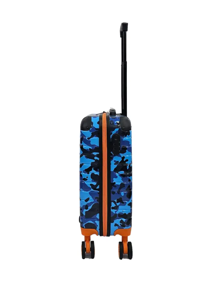 Camo Print Hard Case Shell Suitcase Carry On Cabin Check In Combination Lock - Image 4