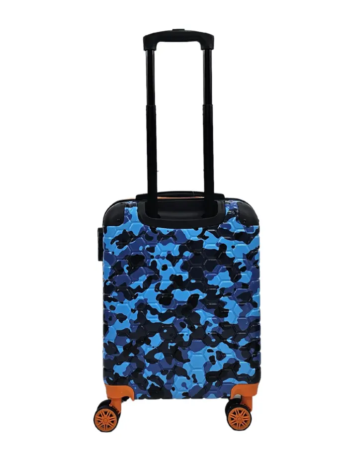 Camo Print Hard Case Shell Suitcase Carry On Cabin Check In Combination Lock - Image 3