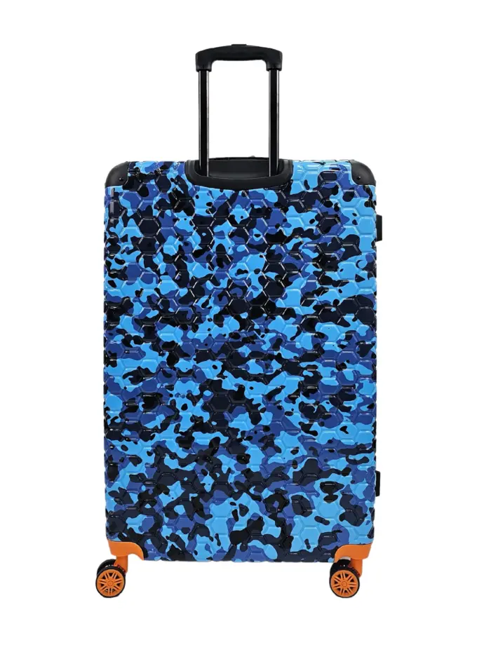 Camo Print Hard Case Shell Suitcase Carry On Cabin Check In Combination Lock - Image 52