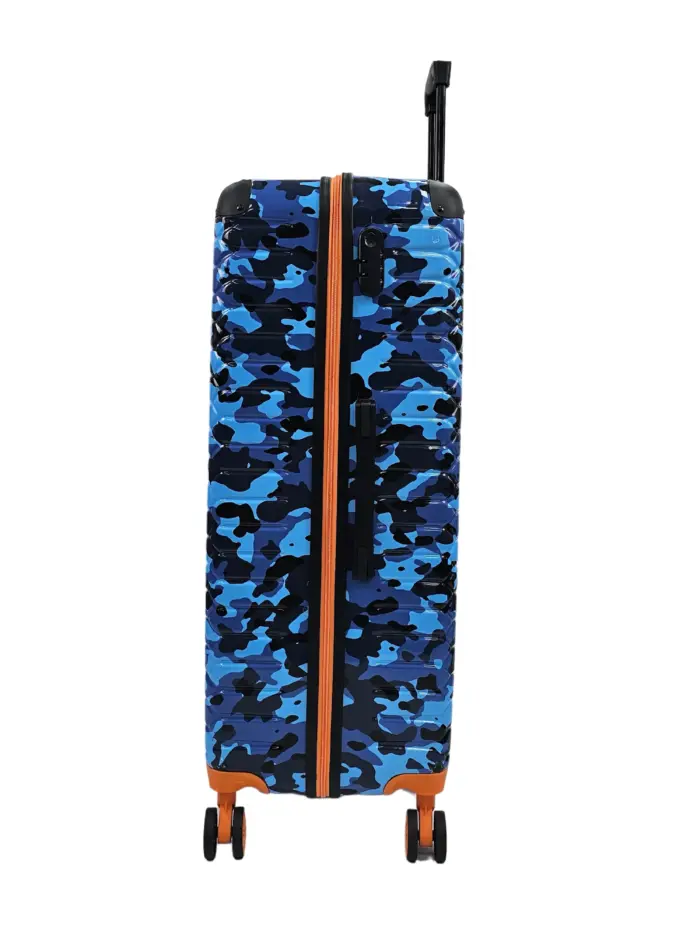 Camo Print Hard Case Shell Suitcase Carry On Cabin Check In Combination Lock - Image 51