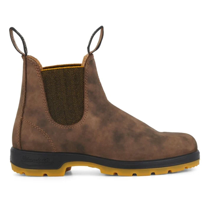 Blundstone 1944 Brown Leather Chelsea Boots Cushioned Absorbtion - Image 1