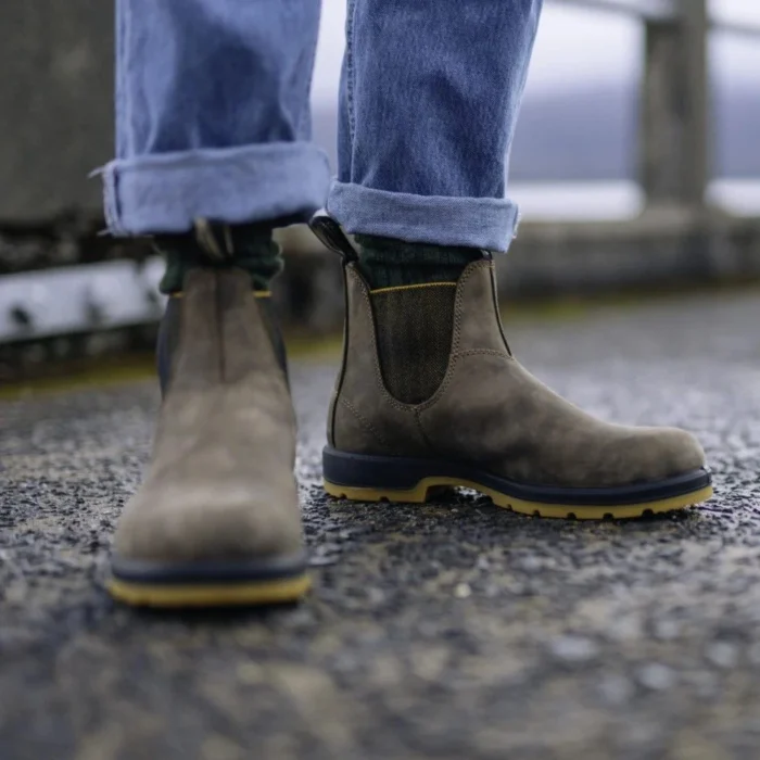 Blundstone 1944 Brown Leather Chelsea Boots Cushioned Absorbtion - Image 9