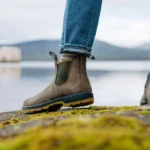 Blundstone 1944 Brown Leather Chelsea Boots Cushioned Absorbtion - Image 2