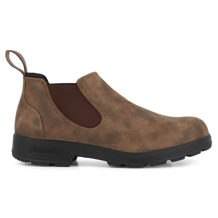 Blundstone 2036 Rustic Brown Low-Cut Leather Boots Low Classic Vintage Retro - Image 1