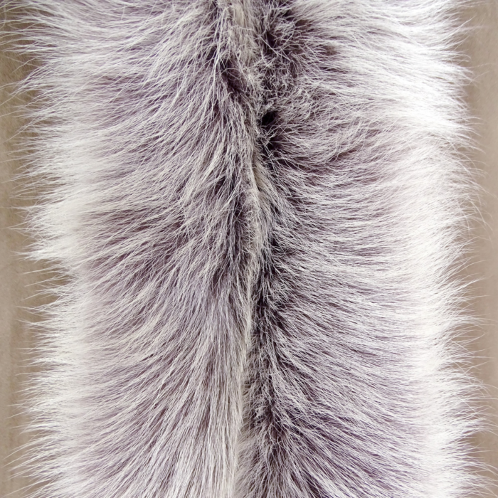 Taupe 3/4 Length Ladies Suede Real Toscana Sheepskin Coat Tailored Fit - Image 3