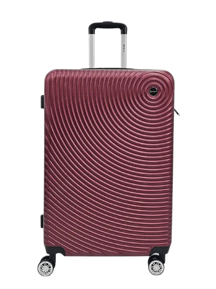 Hard Case Shell Pattern Suitcase Carry On Cabin Check In Small Medium Large Combination Lock 3 Set - Image 41
