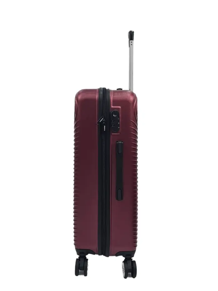 Hard Case Shell Pattern Suitcase Carry On Cabin Check In Small Medium Large Combination Lock 3 Set - Image 28