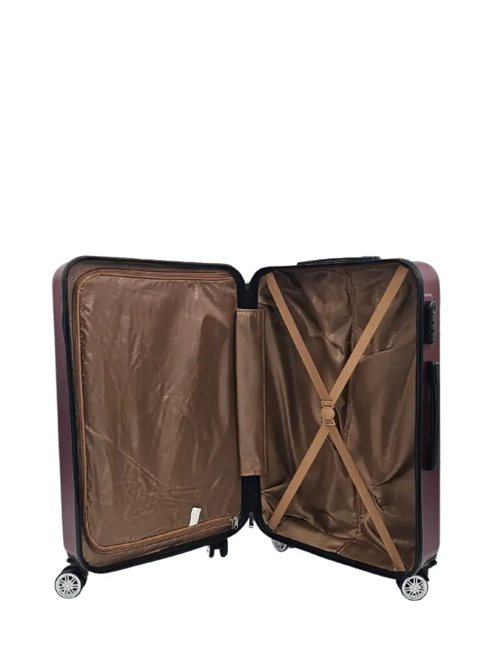 Hard Case Shell Pattern Suitcase Carry On Cabin Check In Small Medium Large Combination Lock 3 Set - Image 10