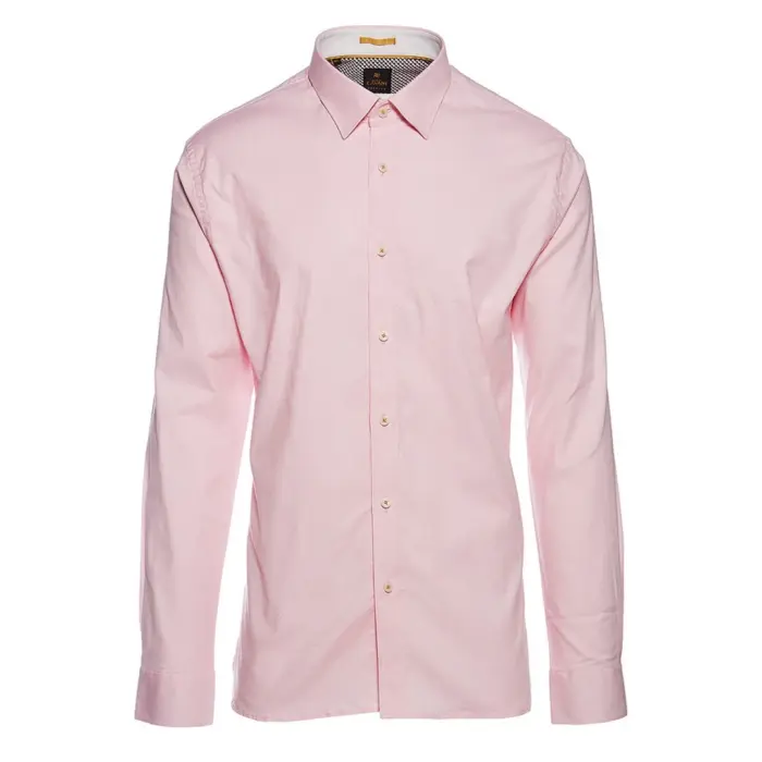 Mens Tailored Fit Stretch Cotton Button Shirt Smart Casual Formal 1920's Blinders Vintage - Image 9