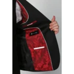Men's Black Blazer Shawl Lapel Dinner Tuxedo Jacket - Image 5