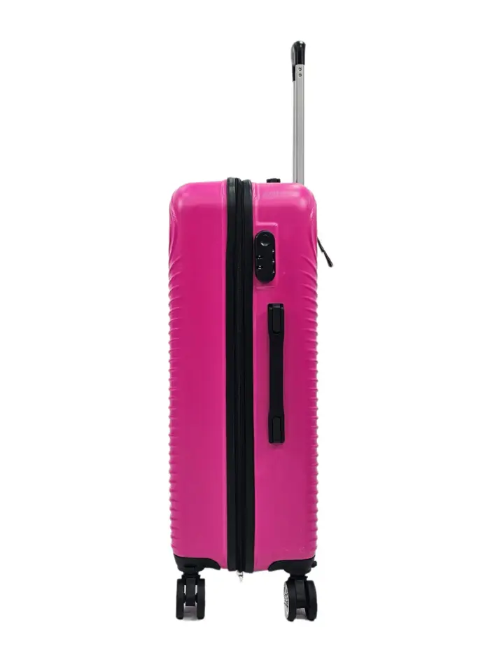 Hard Case Shell Pattern Suitcase Carry On Cabin Check In Small Medium Large Combination Lock 3 Set - Image 33