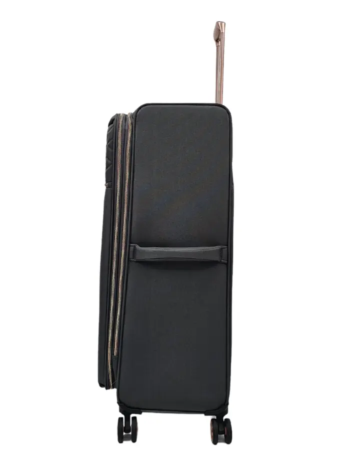 Suitcase Travel Bag Carry On Hand Cabin Check in Soft Case Luggage Trolley Set - Image 44