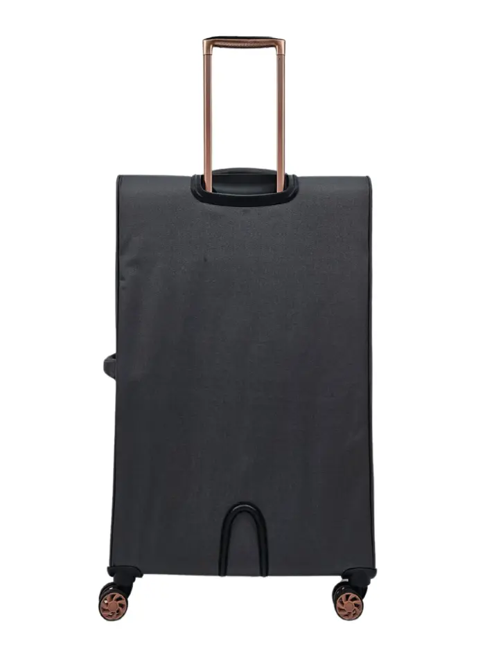 Suitcase Travel Bag Carry On Hand Cabin Check in Soft Case Luggage Trolley Set - Image 43