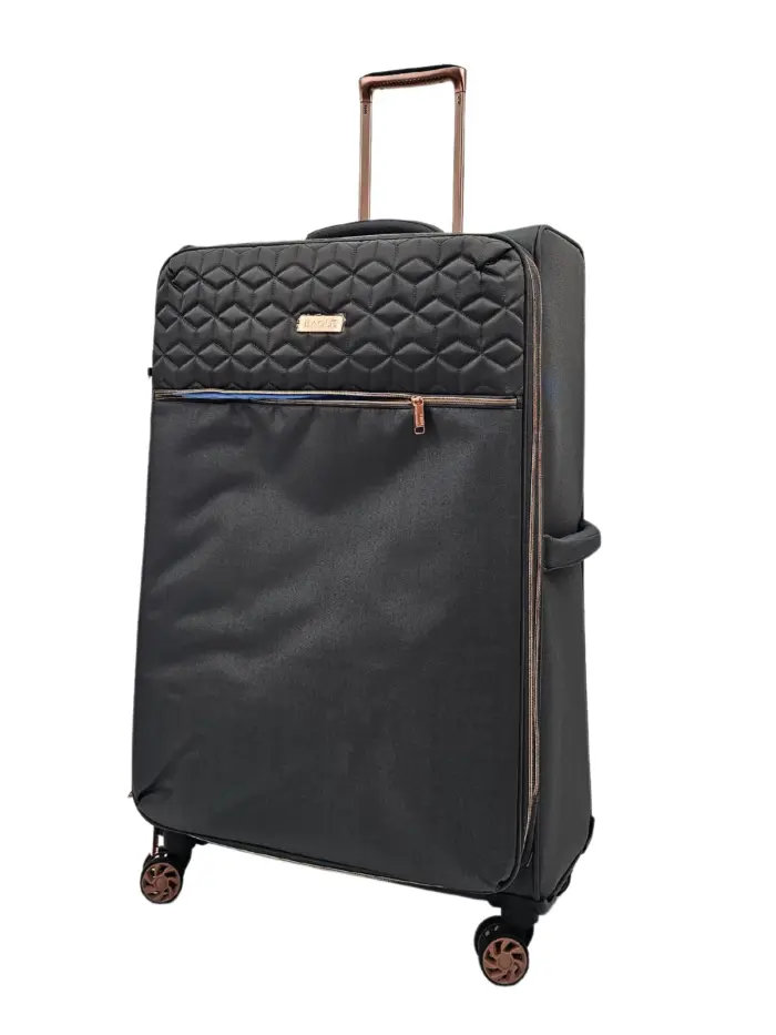 Suitcase Travel Bag Carry On Hand Cabin Check in Soft Case Luggage Trolley Set - Image 42