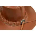 Australian Unisex Western Cowboy Hat Real Leather Outback Riding Outlaw Classic - Image 13