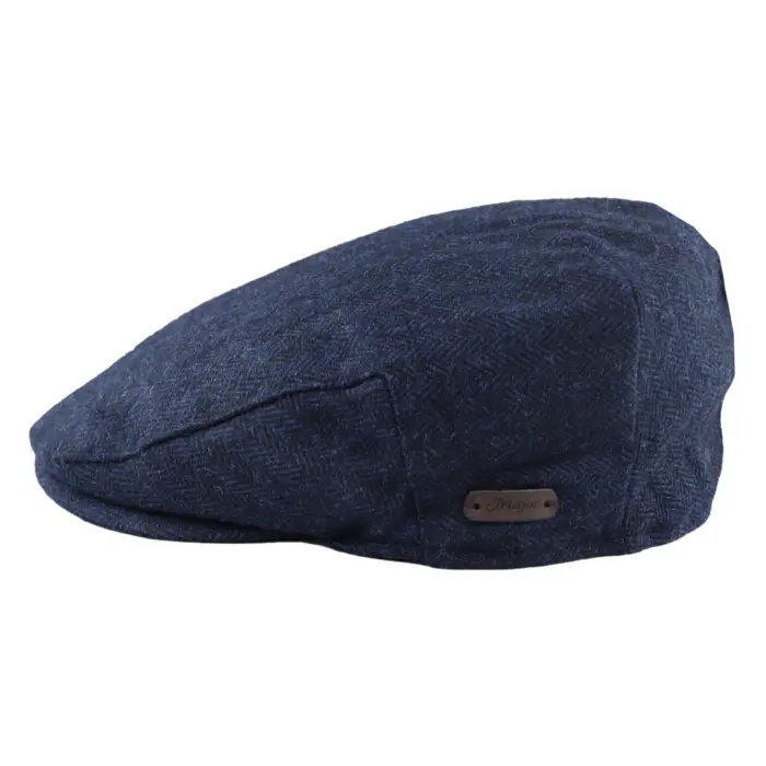 Mens Flat Cap Wool Herringbone Tweed Vintage Classic 1920s Unisex Del Boy - Image 10