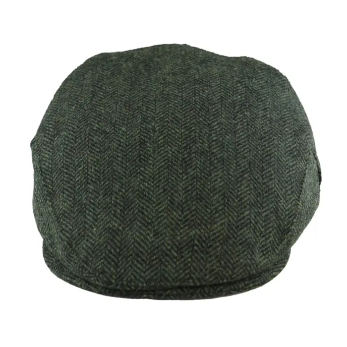 Mens Flat Cap Wool Herringbone Tweed Vintage Classic 1920s Unisex Del Boy - Image 13