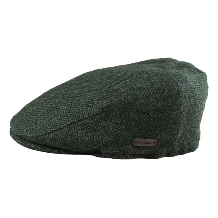 Mens Flat Cap Wool Herringbone Tweed Vintage Classic 1920s Unisex Del Boy - Image 14