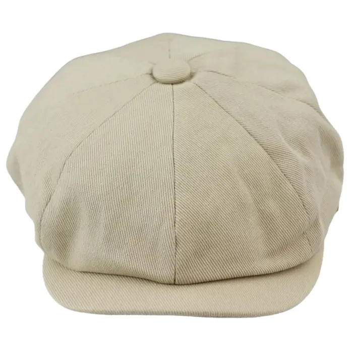 Mens 8 Panel Razor Summer Baker Boy Hat Cotton Blinders Newsboy Flat Cap Shelby - Image 1