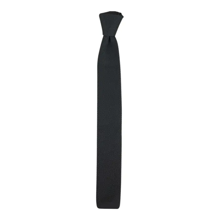 Mens Boys Womens Unisex Knitted Tie Woven Vintage Classic Wedding Prom Retro - Image 1