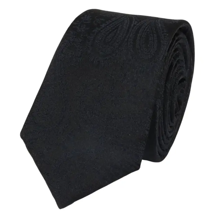 Men's Tie Pocket Sqaure Set Wedding Business Formal Floral Necktie Handkerchief - Image 1